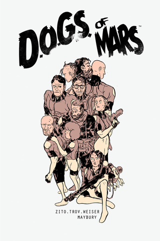 Illustration for article titled Read a preview of a groovy manga-influenced Martian horror graphic novel